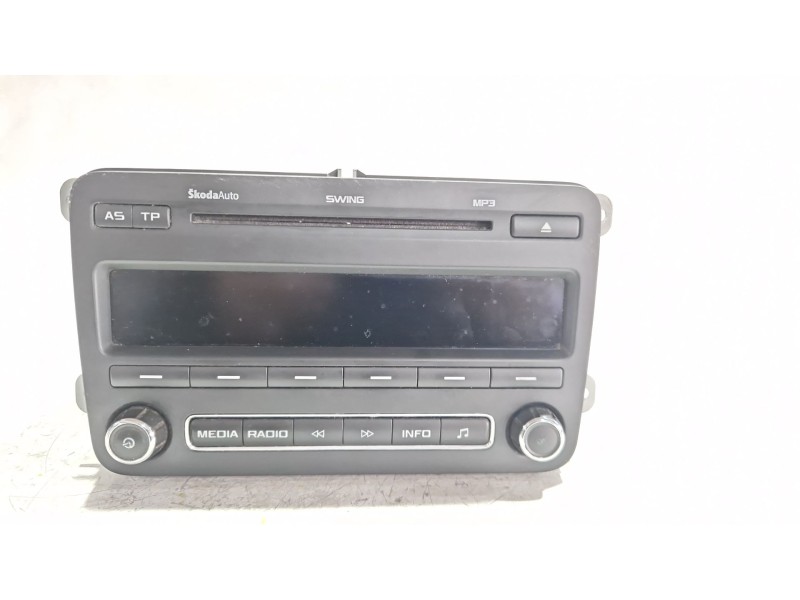 Recambio de sistema audio / radio cd para skoda fabia ii (542) 1.6 tdi referencia OEM IAM 5J0035161C  