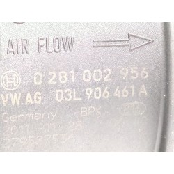 Recambio de caudalimetro para volkswagen passat b7 (362) 2.0 tdi referencia OEM IAM 0281002956  