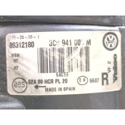 Recambio de faro delantero derecho para volkswagen passat b6 (3c2) 2.0 tdi 16v referencia OEM IAM 3C0941005M  