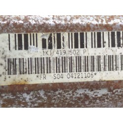 Recambio de columna direccion para volkswagen golf v (1k1)(2003) 1.6 referencia OEM IAM 1K0971616D  