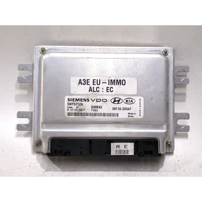 Recambio de centralita inyeccion para kia rio (bc)(2000) 1.4 referencia OEM IAM 5WY5712A 391102X547  