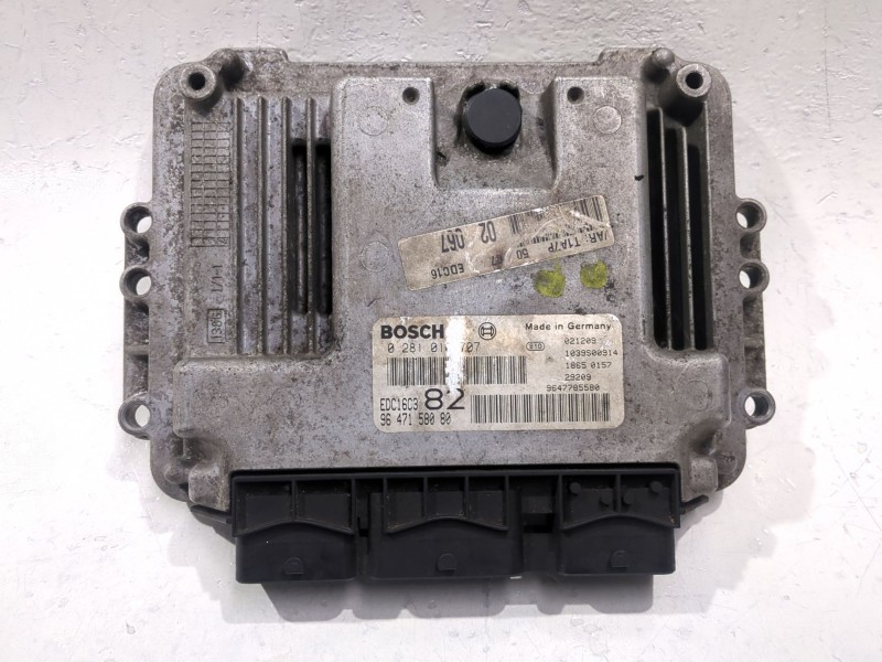 Recambio de centralita inyeccion para peugeot 206 (1998) 1.4 hdi eco 70 referencia OEM IAM 9647158080  