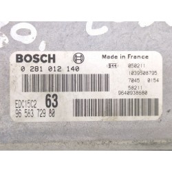 Recambio de centralita inyeccion para peugeot 307 (3a/c) 2.0 hdi 90 referencia OEM IAM 0281012140  