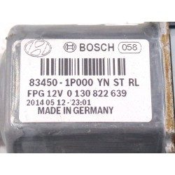 Recambio de motor elevalunas trasero izquierdo para kia venga (yn) 1.4 cvvt referencia OEM IAM 834501P000  