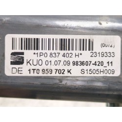 Recambio de motor elevalunas delantero derecho para seat leon (1p1) 1.9 tdi referencia OEM IAM 1P0837402H  