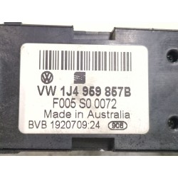 Recambio de mando elevalunas delantero izquierdo para seat leon (1m1) 1.9 tdi referencia OEM IAM 1J4959857B  