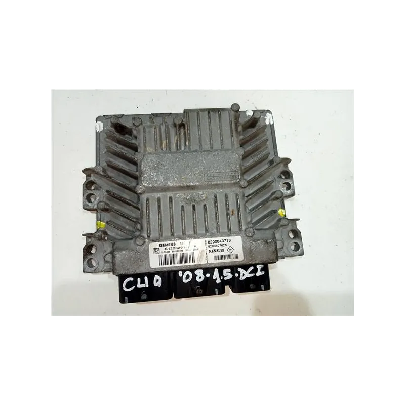 Recambio de centralita inyeccion para renault clio iii grandtour (2008) referencia OEM IAM 8200843713 8200807626  