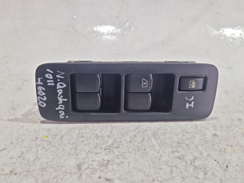 Recambio de mando elevalunas delantero izquierdo para nissan qashqai j10 01 2007 dci referencia OEM IAM 25401bb60B  