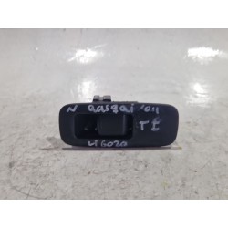 Recambio de mando elevalunas trasero izquierdo para nissan qashqai 1.6 acenta 4x2 referencia OEM IAM 25411BR00A  