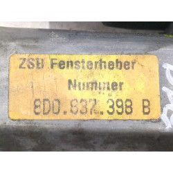 Recambio de motor elevalunas delantero derecho para audi a4 b5 (8d2) 1.9 tdi referencia OEM IAM 8D0837398B  