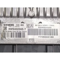 Recambio de centralita inyeccion para peugeot 407 sw (6e_, 6d_) 2.0 hdi 135 referencia OEM IAM 5WS40204ET SW9658345280  