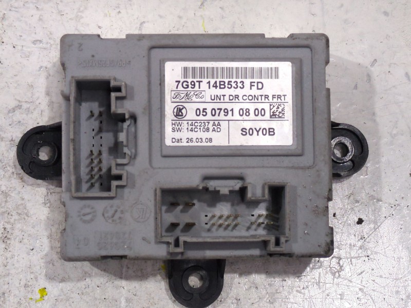 Recambio de modulo electronico para ford mondeo iv (ba7) 1.8 tdci referencia OEM IAM 7G9T14B533FD  