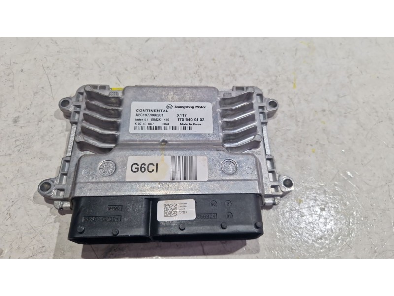 Recambio de centralita inyeccion para ssangyong tivoli 1.6 xdi 160 referencia OEM IAM A2C1977300201  