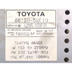 Recambio de sistema audio / radio cd para ford mondeo iv (ba7) 1.8 tdci referencia OEM IAM 8612052010  