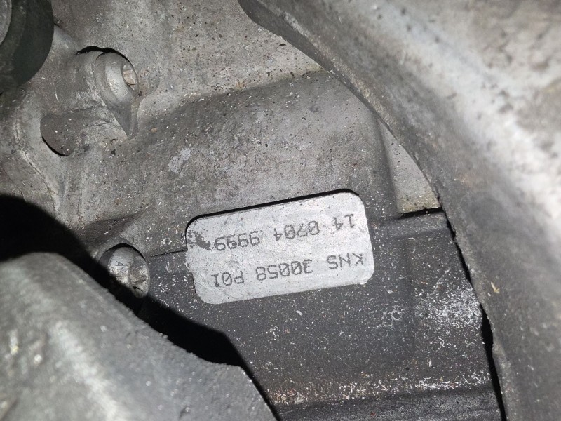 Recambio de caja cambios manual para audi a3 sportback (8pa) 2.0 tdi 16v referencia OEM IAM KNS  