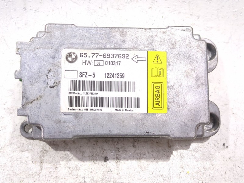 Recambio de centralita airbag para bmw 5 (e60) 530 d referencia OEM IAM 65776937692  
