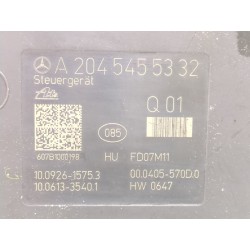 Recambio de nucleo abs para mercedes-benz clase c (w204) c 220 cdi (204.008) referencia OEM IAM A2044310612  