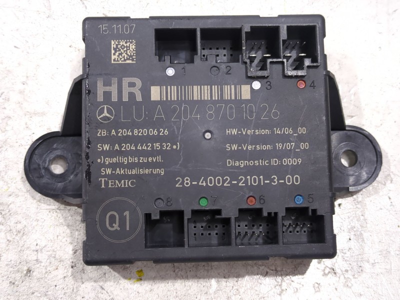 Recambio de modulo electronico para mercedes-benz clase c (w204) c 220 cdi (204.008) referencia OEM IAM A2048701026  