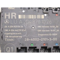 Recambio de modulo electronico para mercedes-benz clase c (w204) c 220 cdi (204.008) referencia OEM IAM A2048701026  