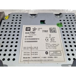 Recambio de sistema audio / radio cd para chevrolet cruze a17dts referencia OEM IAM 95367707  