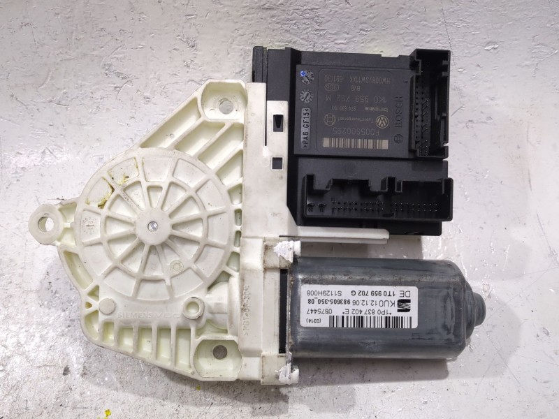 Recambio de motor elevalunas delantero derecho para seat leon (1p1) 1.9 tdi referencia OEM IAM 1K0959792M  