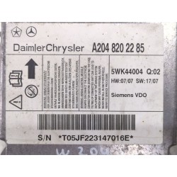 Recambio de centralita airbag para mercedes-benz clase c (w204) c 220 cdi (204.008) referencia OEM IAM A2048202285  