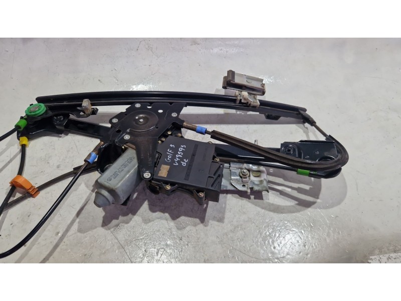 Recambio de mecanismo elevalunas delantero derecho para volkswagen golf iii (1h1) 1.9 tdi referencia OEM IAM 1H0837402F  