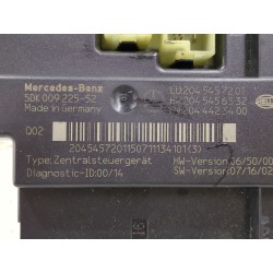 Recambio de modulo electronico para mercedes-benz clase c (w204) c 220 cdi (204.008) referencia OEM IAM 5DK00922552  