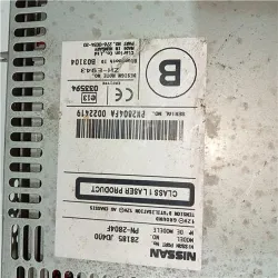 Recambio de radio cd para nissan qashqai (j10)(01.2007) 2.0 referencia OEM IAM 28185JD400 28185 JD400  