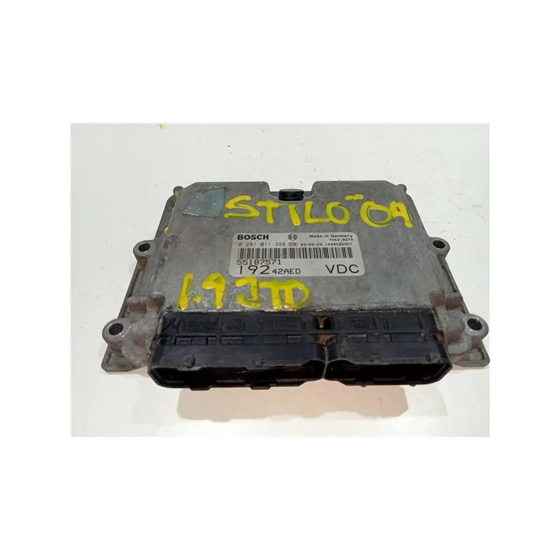 Recambio de centralita inyeccion para fiat stilo (192) multi wagon (2003) 1.9 jtd referencia OEM IAM 0281011398  