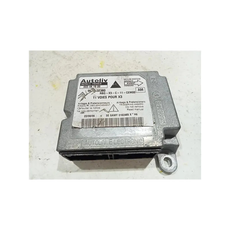 Recambio de centralita airbag para citroën c5 berlina hdi (dcrhzb, dcrhze) referencia OEM IAM 603481900  