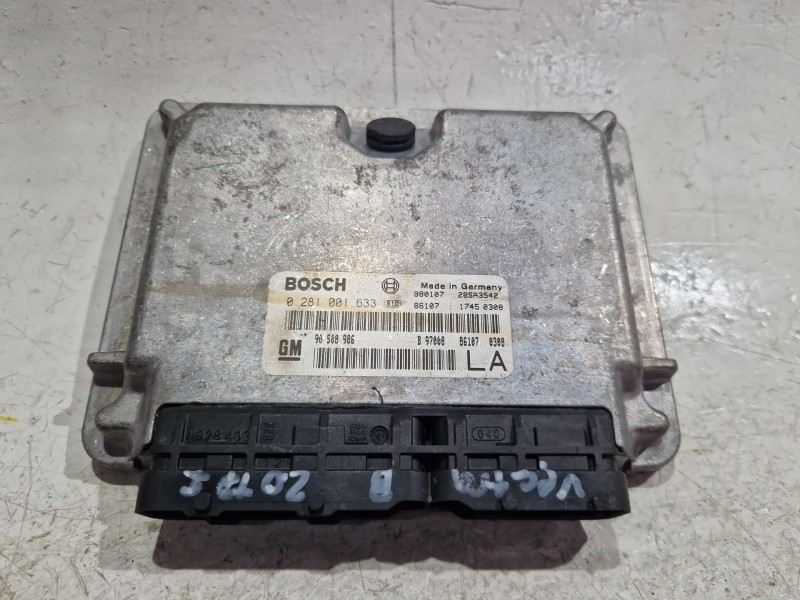 Recambio de centralita inyeccion para opel vectra b berlina (1995) 2.0 dti 16v referencia OEM IAM 0281001633  