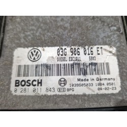 Recambio de centralita inyeccion para volkswagen golf v (1k1)(2003) 2.0 tdi 16v referencia OEM IAM 03G906016ET  