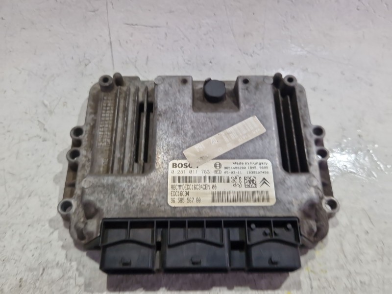Recambio de centralita inyeccion para peugeot 206 hatchback (2a/c) 1.4 hdi eco 70 referencia OEM IAM 0281011783  