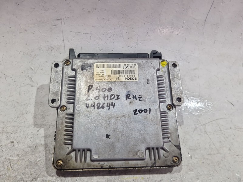 Recambio de centralita inyeccion para peugeot 406 break (8e/f) 2.0 hdi 110 referencia OEM IAM 0281010363  