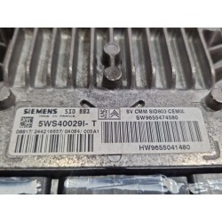 Recambio de centralita inyeccion para peugeot 307 (3a/c) 2.0 hdi 135 referencia OEM IAM SW9655474580  