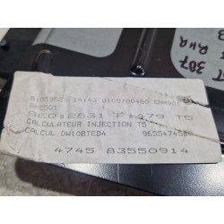 Recambio de centralita inyeccion para peugeot 307 (3a/c) 2.0 hdi 135 referencia OEM IAM SW9655474580  