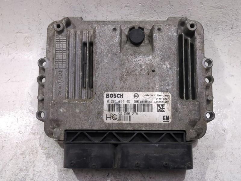 Recambio de centralita inyeccion para opel astra h gtc (a04) 1.9 cdti (l08) referencia OEM IAM 0281014451  