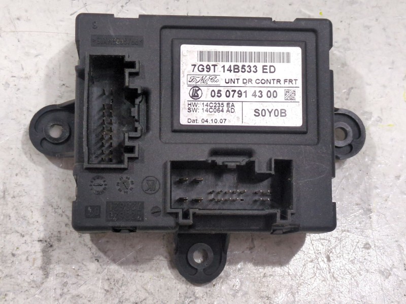 Recambio de modulo electronico para ford mondeo iv (ba7) 2.0 tdci referencia OEM IAM 7G9T14B533ED  