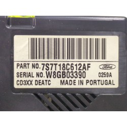 Recambio de mando climatizador para ford mondeo iv (ba7) 2.0 tdci referencia OEM IAM 7S7T18C612AF  