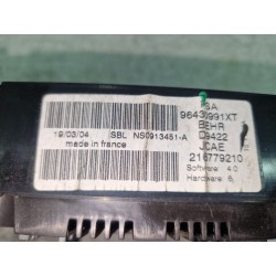 Recambio de mando climatizador para peugeot 307 (3a/c) 2.0 hdi 135 referencia OEM IAM 96430991XT  