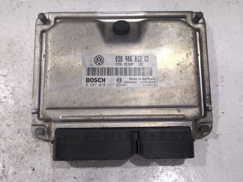 Recambio de centralita inyeccion para skoda fabia i (6y2) 1.9 sdi referencia OEM IAM 038906012CE  