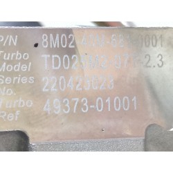 Recambio de turbo para volkswagen golf vi (5k1)(10.2008) 2.0 tdi 4motion referencia OEM IAM TD025M207T23 4937301001  