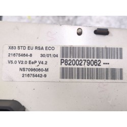 Recambio de cuadro completo para renault trafic ii furgoneta (fl) 1.9 dci 100 (fl0c) referencia OEM IAM P8200279062  