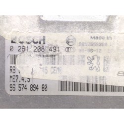 Recambio de centralita inyeccion para citroën c4 coupé (la_) 1.6 16v referencia OEM IAM 9657489480  