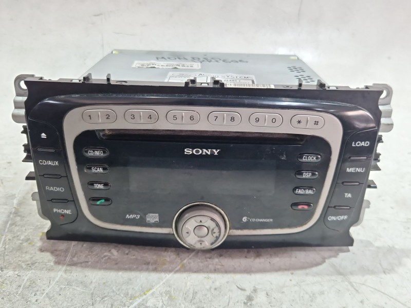 Recambio de sistema audio / radio cd para ford mondeo iv 2.5 referencia OEM IAM 7S7T18C939BE  
