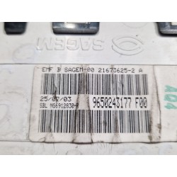 Recambio de pantalla multifuncion para citroën c5 berlina hdi (dcrhzb, dcrhze) referencia OEM IAM 9650243177F00  