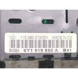 Recambio de cuadro completo para skoda fabia i (6y2) 1.9 sdi referencia OEM IAM 6Y1919880A  