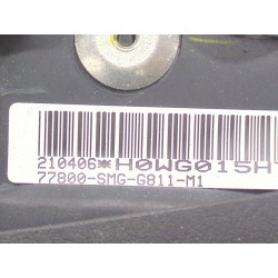 Recambio de airbag volante para honda civic viii hatchback (fn, fk) 2.2 ctdi (fk3) referencia OEM IAM 77800SMGG811M1  