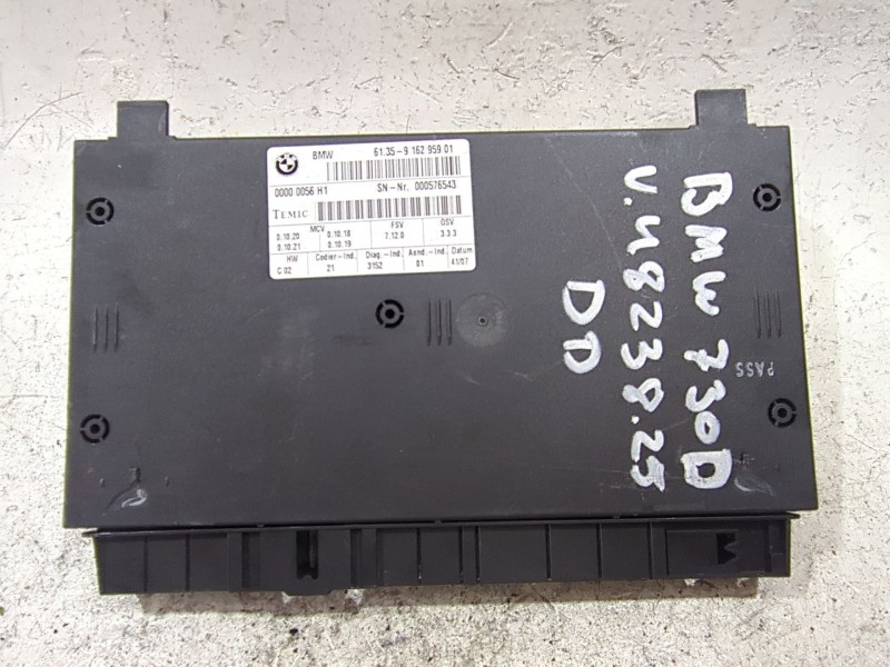 Recambio de modulo electronico para bmw 7 (e65, e66, e67) 730 ld referencia OEM IAM 916295901  